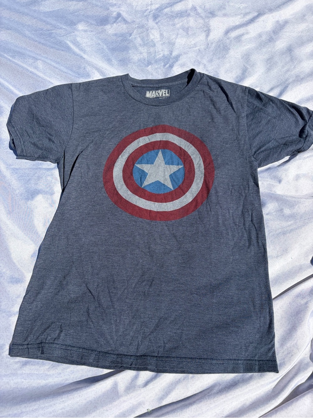 Marvel captain america shield tshirt